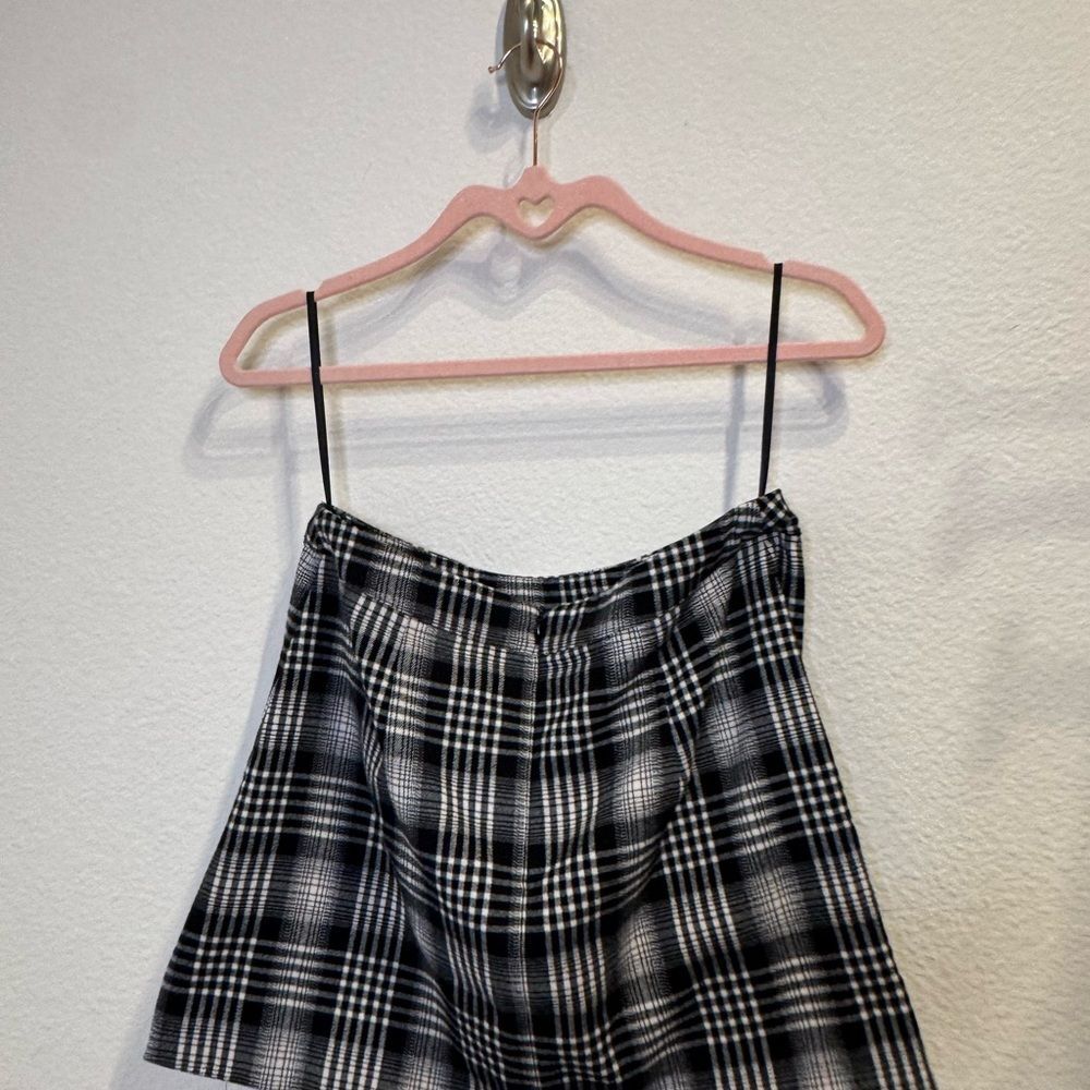 LF Monochrome Checkered Skirt - Picture 8 of 8